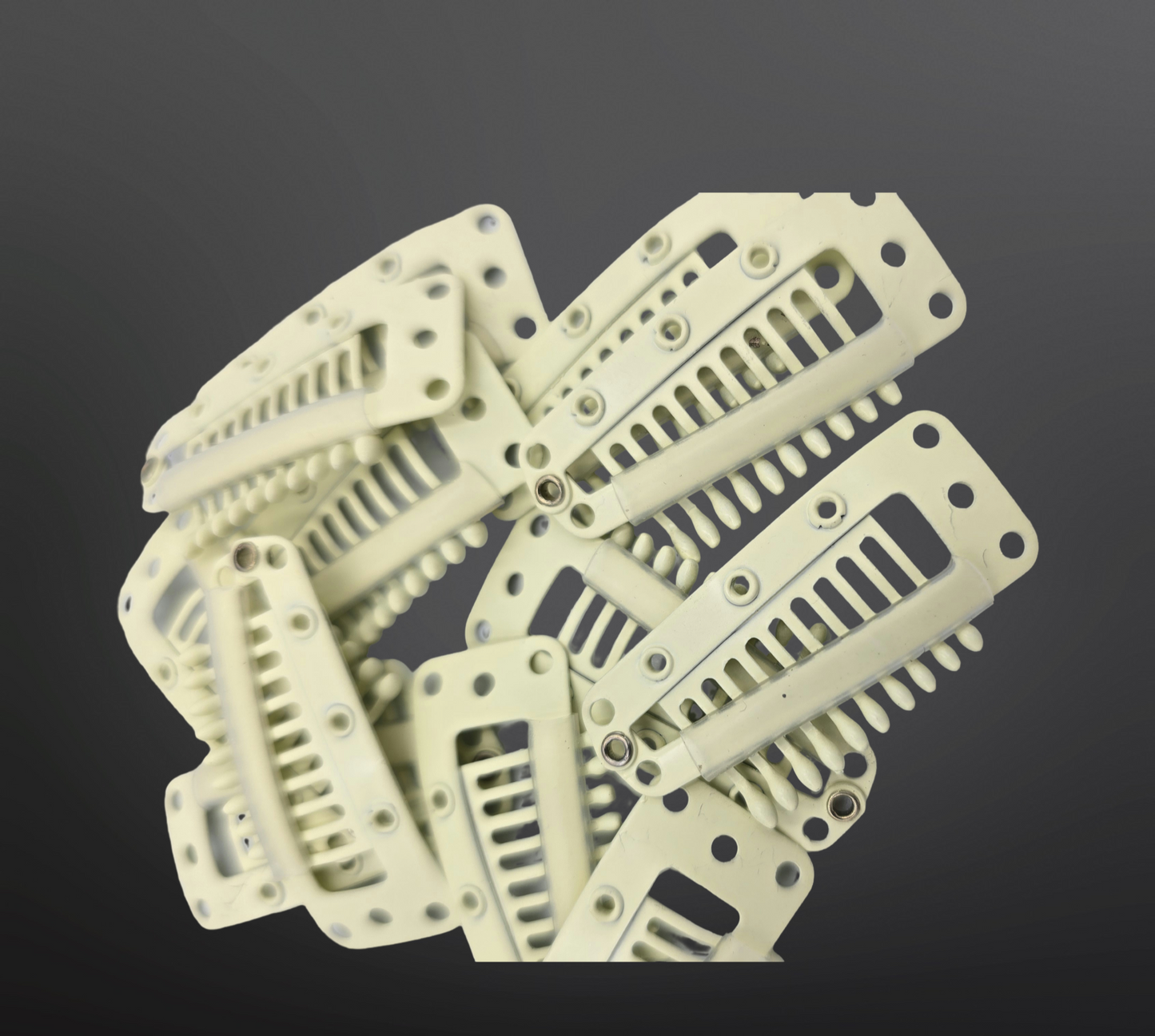 Clips Grosse Beige x 12L 3.6cm