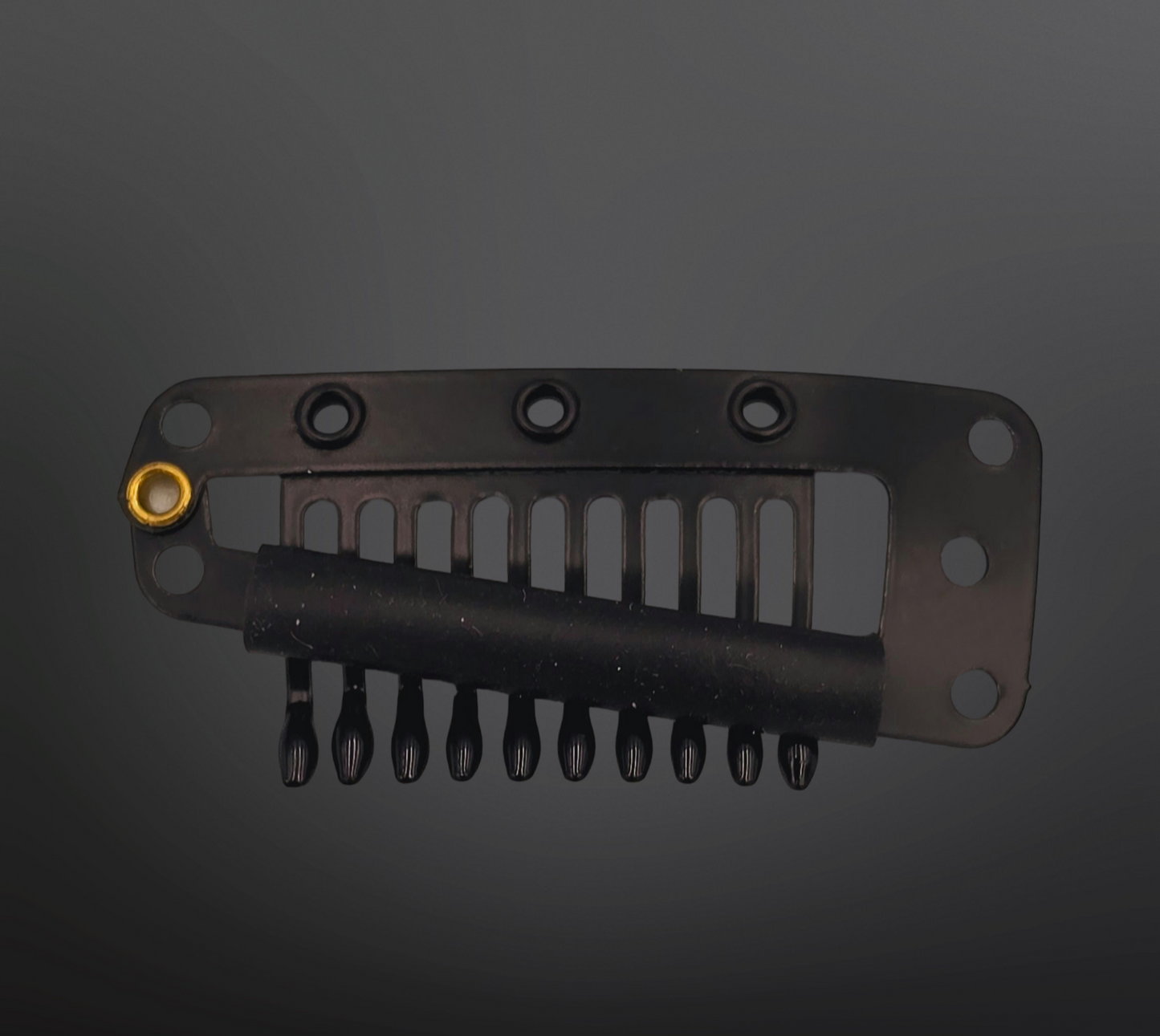 Clips Large Black x 12L 3.6cm