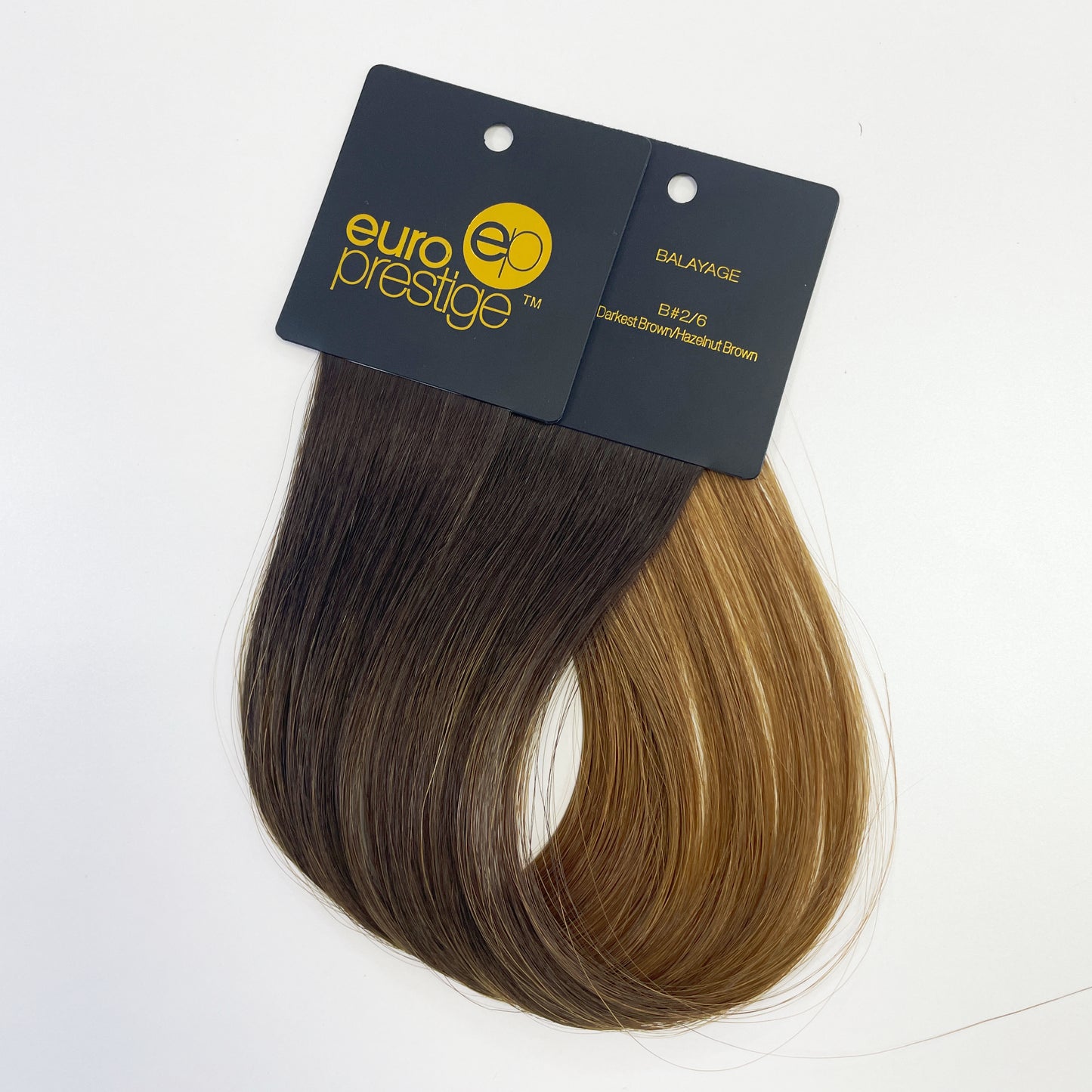 B#2/6 - Darkest Brown / Hazelnut Bown Balayage