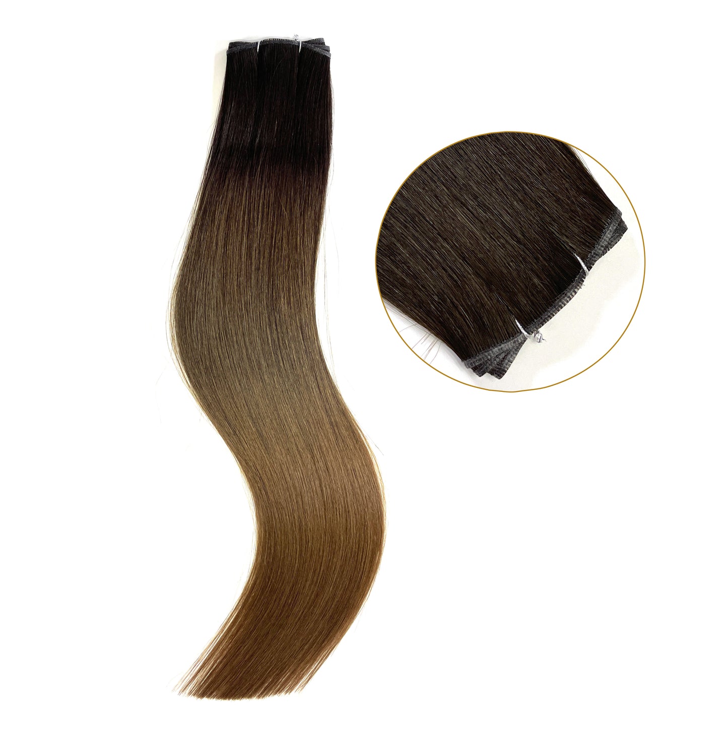 B#2/6 - Darkest Brown / Hazelnut Bown Balayage