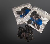 Pince - Clips Brun x 12L 3.6cm Euro Prestige