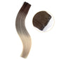 B1CC/WB - Cool Mochachino Brown/White Blonde Shadow Roots