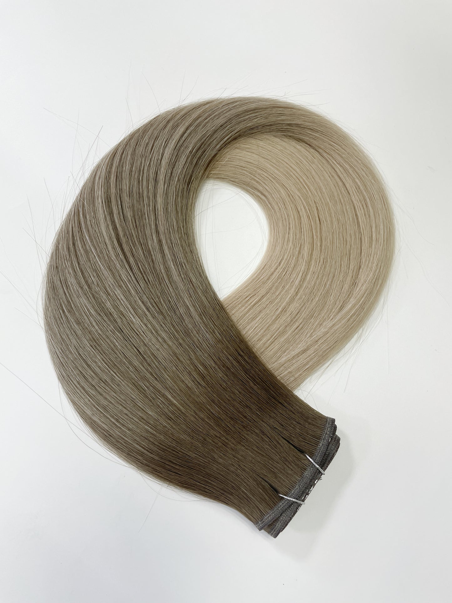 B1CC/WB - Cool Mochachino Brown/White Blonde Shadow Roots
