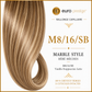 M8/16/SB - Vanilla Frappuccino Latte Marble Style