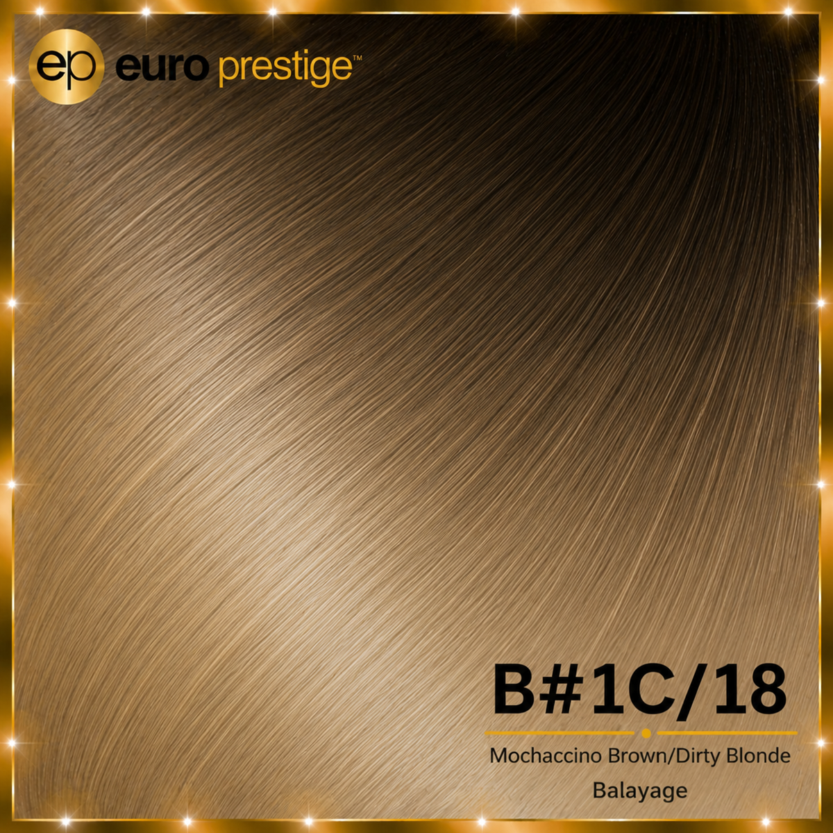 B#1C/18 - Mochaccino Brown/Dirty Blonde