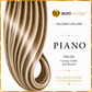 P6/SB - Creamy Toffee Ash Blonde Style Piano