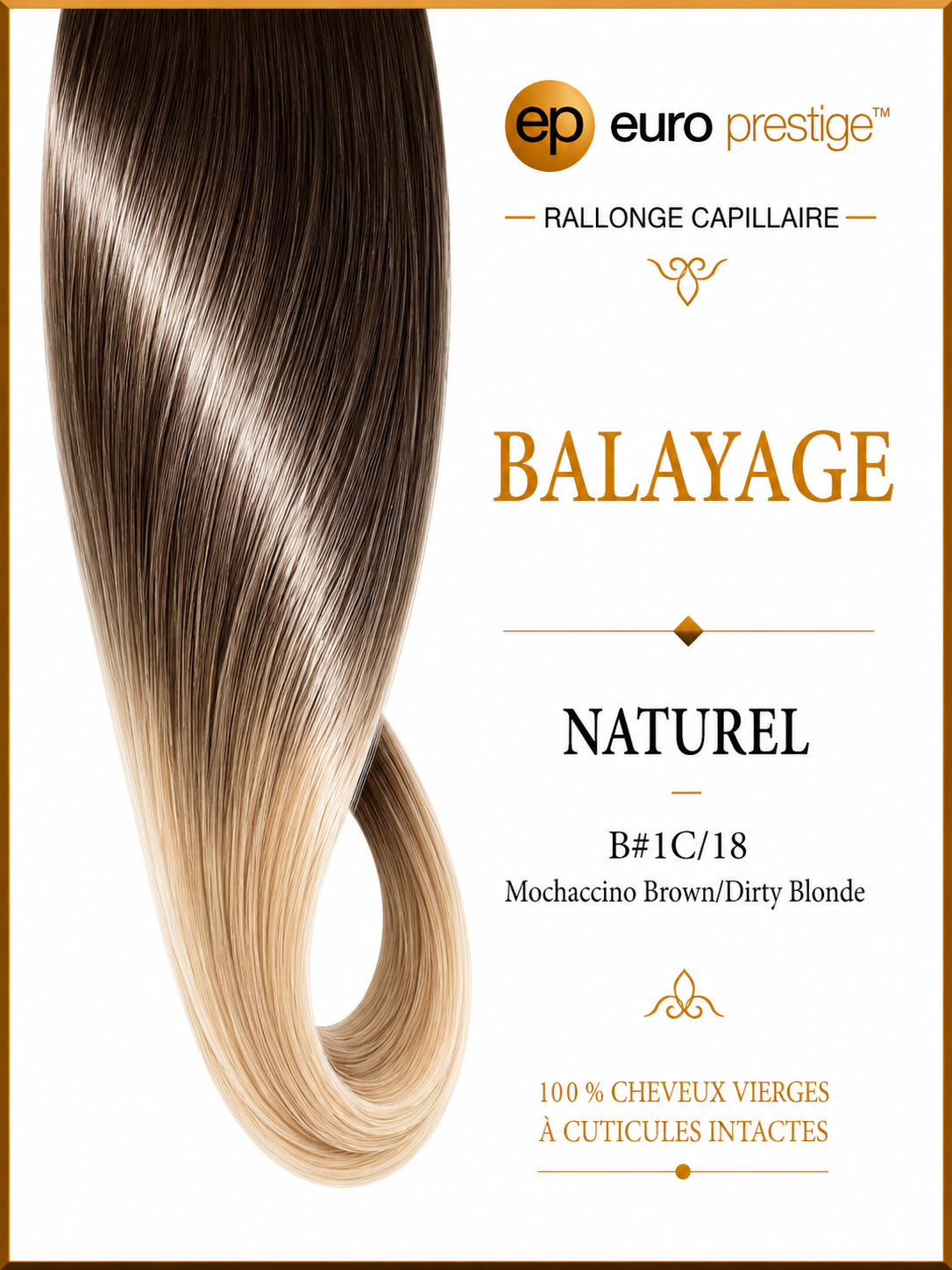 B#1C/18 - Mochaccino Brown/Dirty Blonde