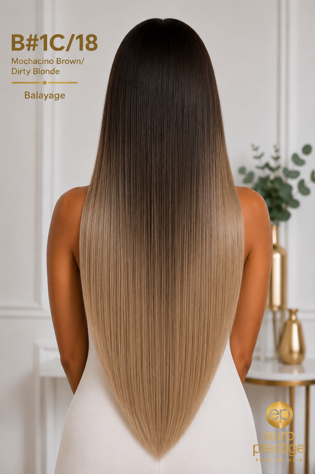 B#1C/18 - Mochaccino Brown/Dirty Blonde