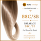 B8C/SB - Cool Brown/Ash Blonde Shadow Roots
