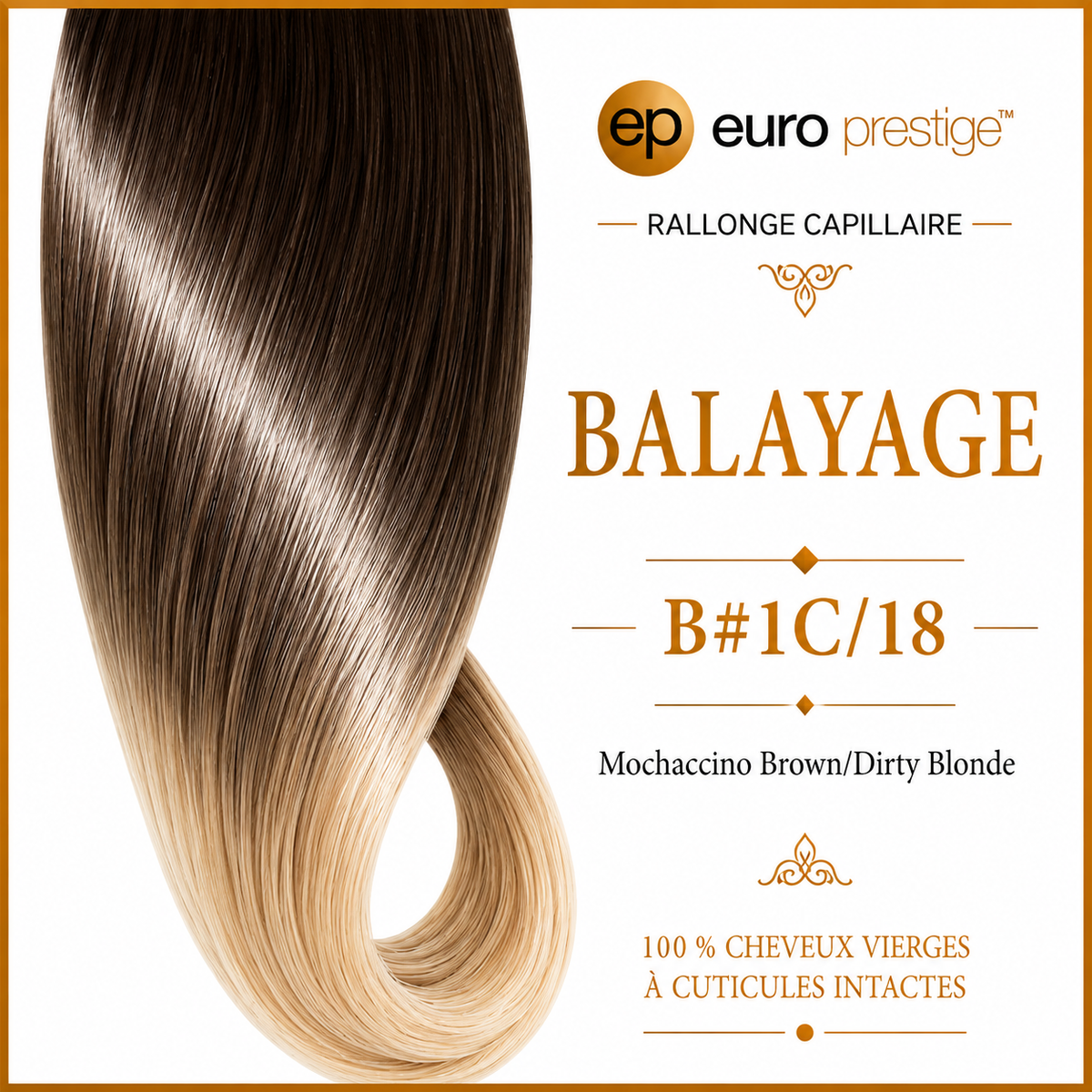 B#1C/18 - Mochaccino Brown/Dirty Blonde