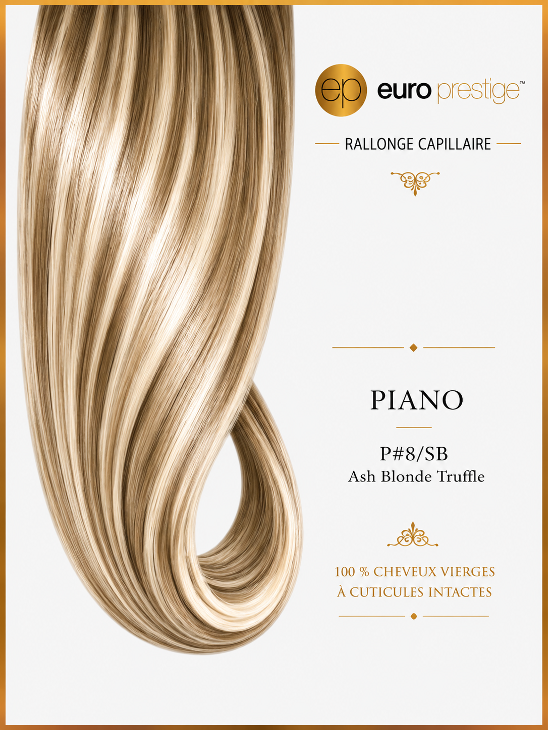 P8/SB - Ash Blonde Truffle Style Piano