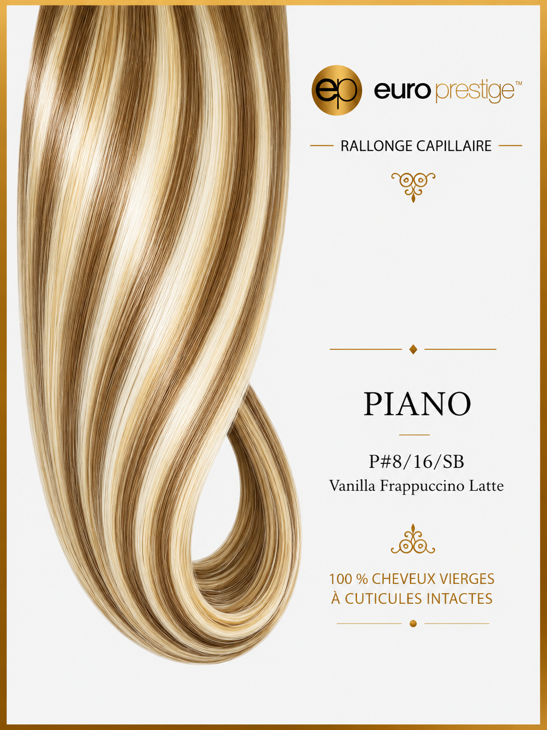 P8/16/SB - Vanilla Frappuccino Latte Style Piano