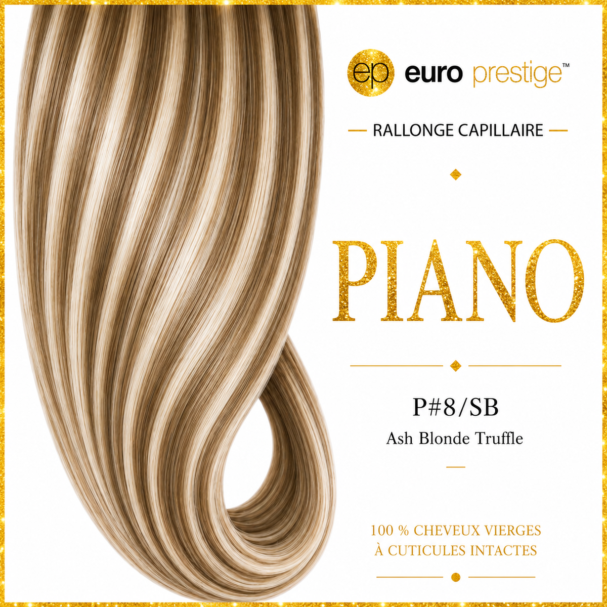P8/SB - Ash Blonde Truffle Style Piano