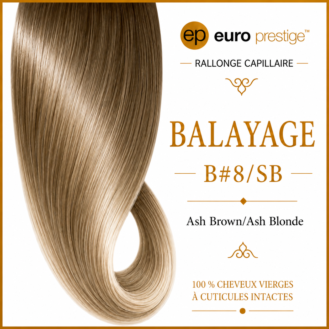 B8/SB Ash Blonde Balayage Racine