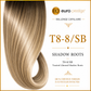 T8-8/SB -Toasted Almond Short Shadow Roots