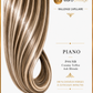 P6/SB - Creamy Toffee Ash Blonde Style Piano