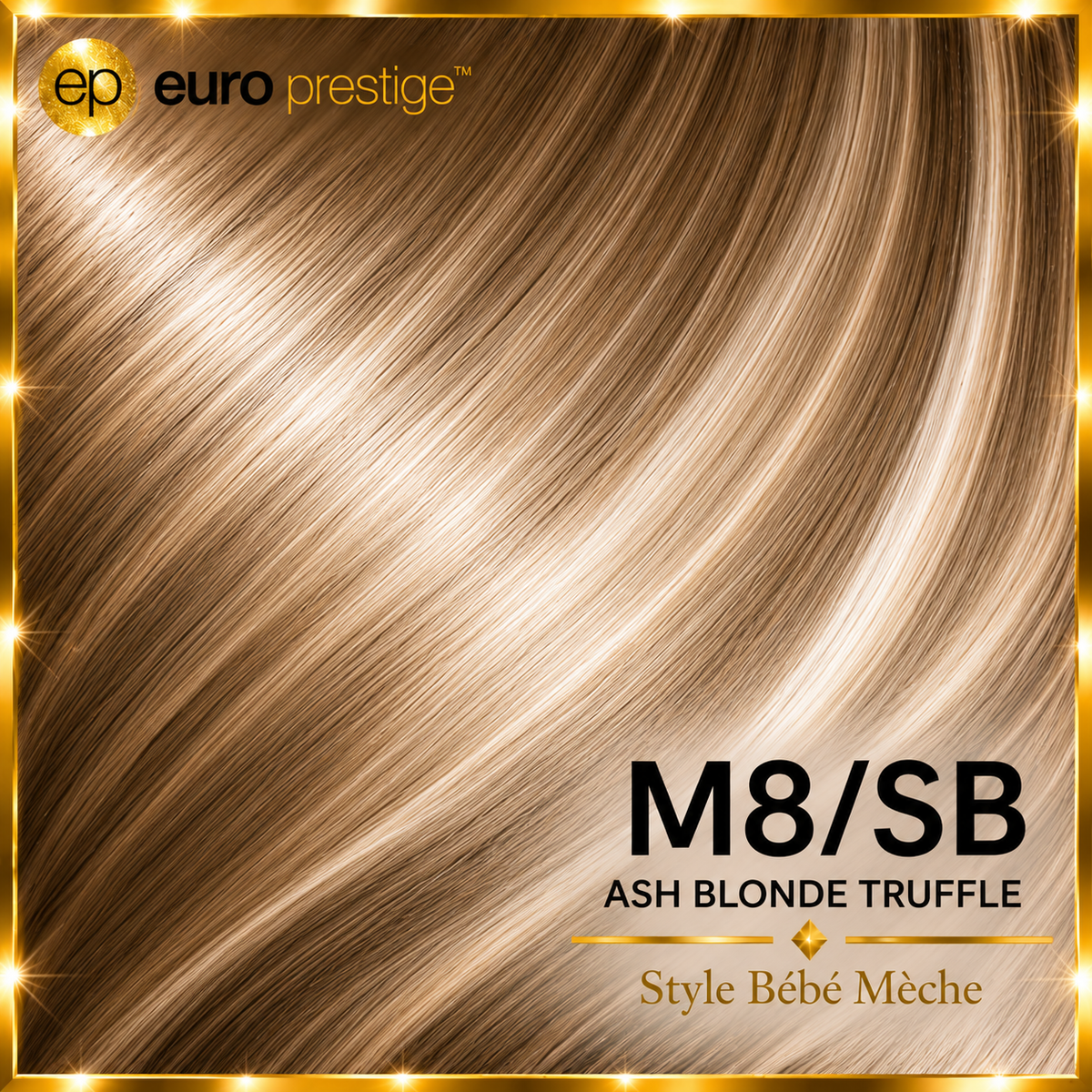 M8/SB - Ash Blonde Truffle Style Bébé Mèche