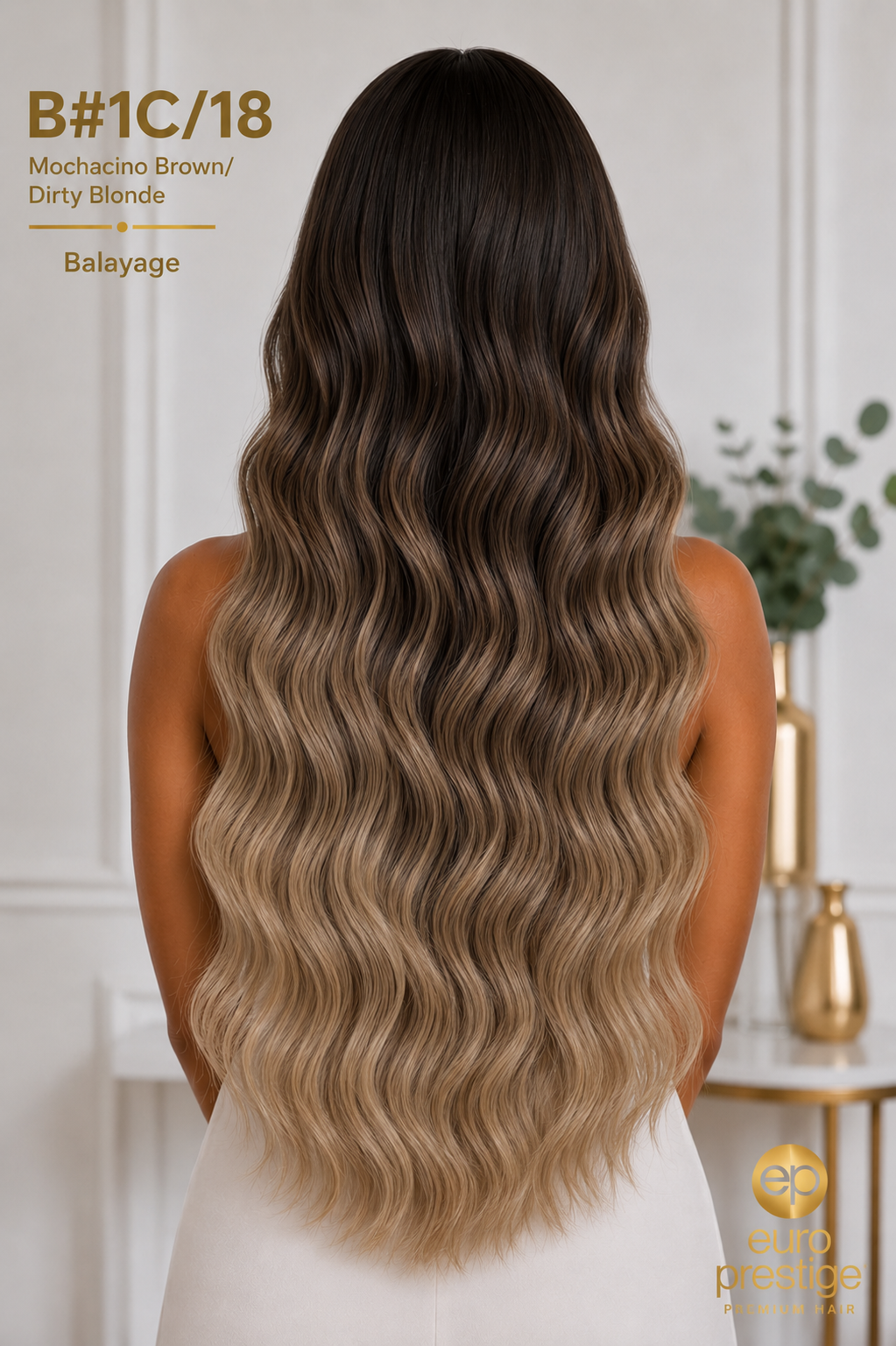 B#1C/18 - Mochaccino Brown/Dirty Blonde