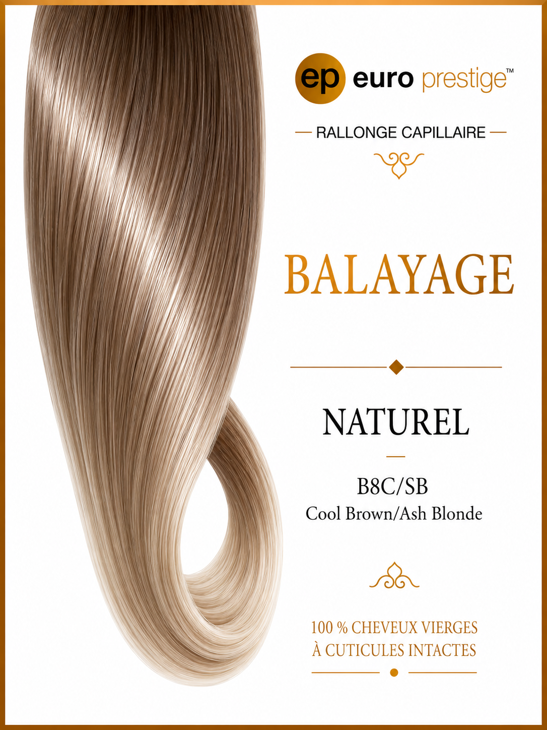 B8C/SB - Cool Brown/Ash Blonde Shadow Roots